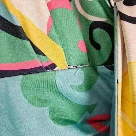 Isle West Coast Pop Art Experimental Women's Large Dress - Picture 3 of 9